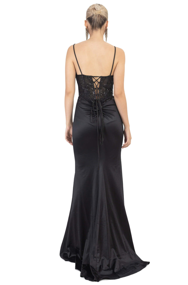 Vestido - F421254 - NEG - Reina Diaz