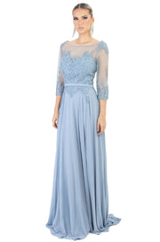 Vestido - F421257 - AZU - Reina Diaz
