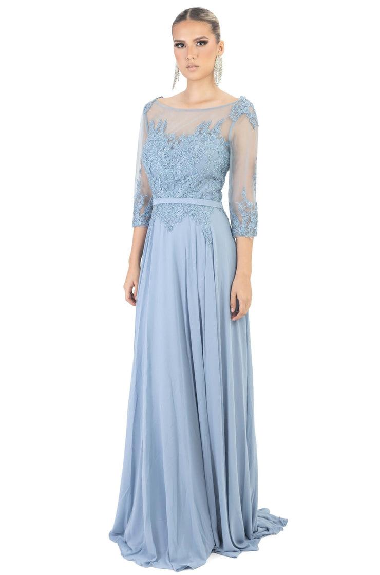 Vestido - F421257 - AZU - Reina Diaz