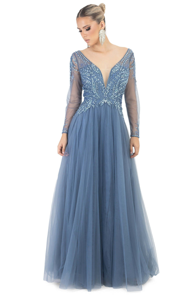 Vestido - F421269 - AZU - Reina Diaz